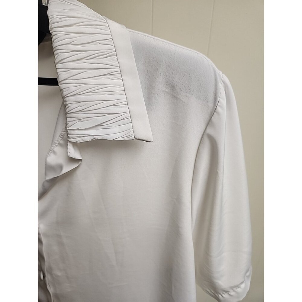 Womens‎ 14 White blouse Loren Lee - Picture 5 of 9